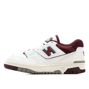Tenisky a topánky New Balance 550 "Burgundy" Biela | BB550WBG, 1