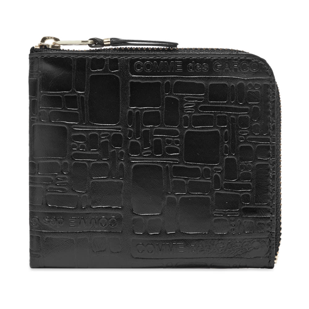Peňaženka Comme des Garçons Embossed Logo Wallet Čierna | SA3100EL-1, 0