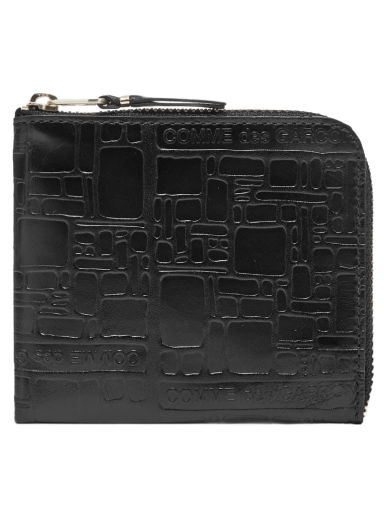 Peňaženka Comme des Garçons Embossed Logo Wallet Čierna | SA3100EL-1