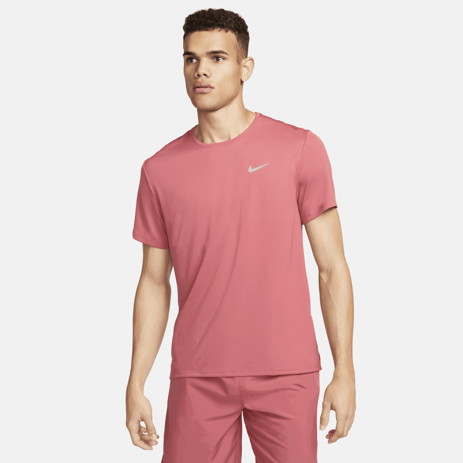 Tričko Nike Miler Dri-FIT UV Ružová | DV9315-655, 0
