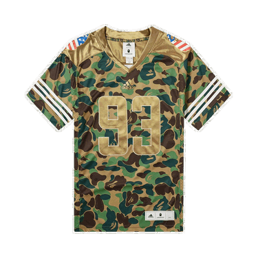 Dres BAPE x adidas SB Jersey Zelené | DW9285, 0