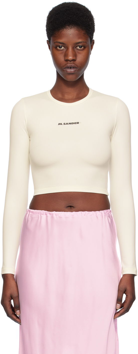 Tričko Jil Sander Tangle Top Béžová | J40SD0111_J20143, 0