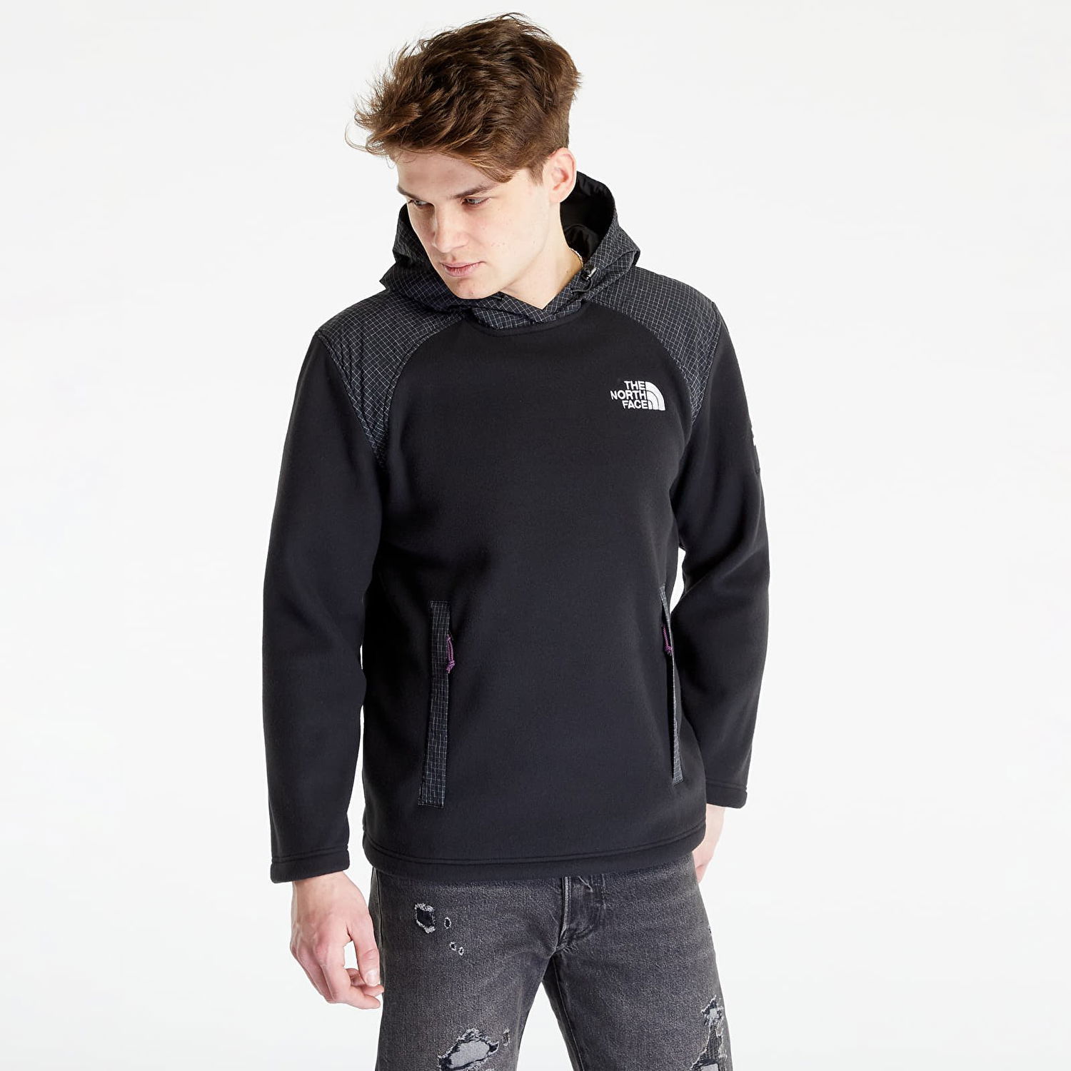 Mikina The North Face Convin Microfleece Hoodie Čierna | NF0A7Z9CJK31, 0