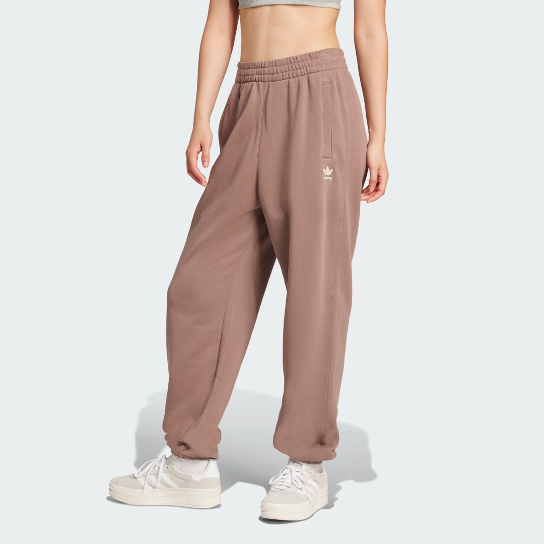Tepláky adidas Performance Essentials French Terry Joggers Hnedá | JD1523, 0