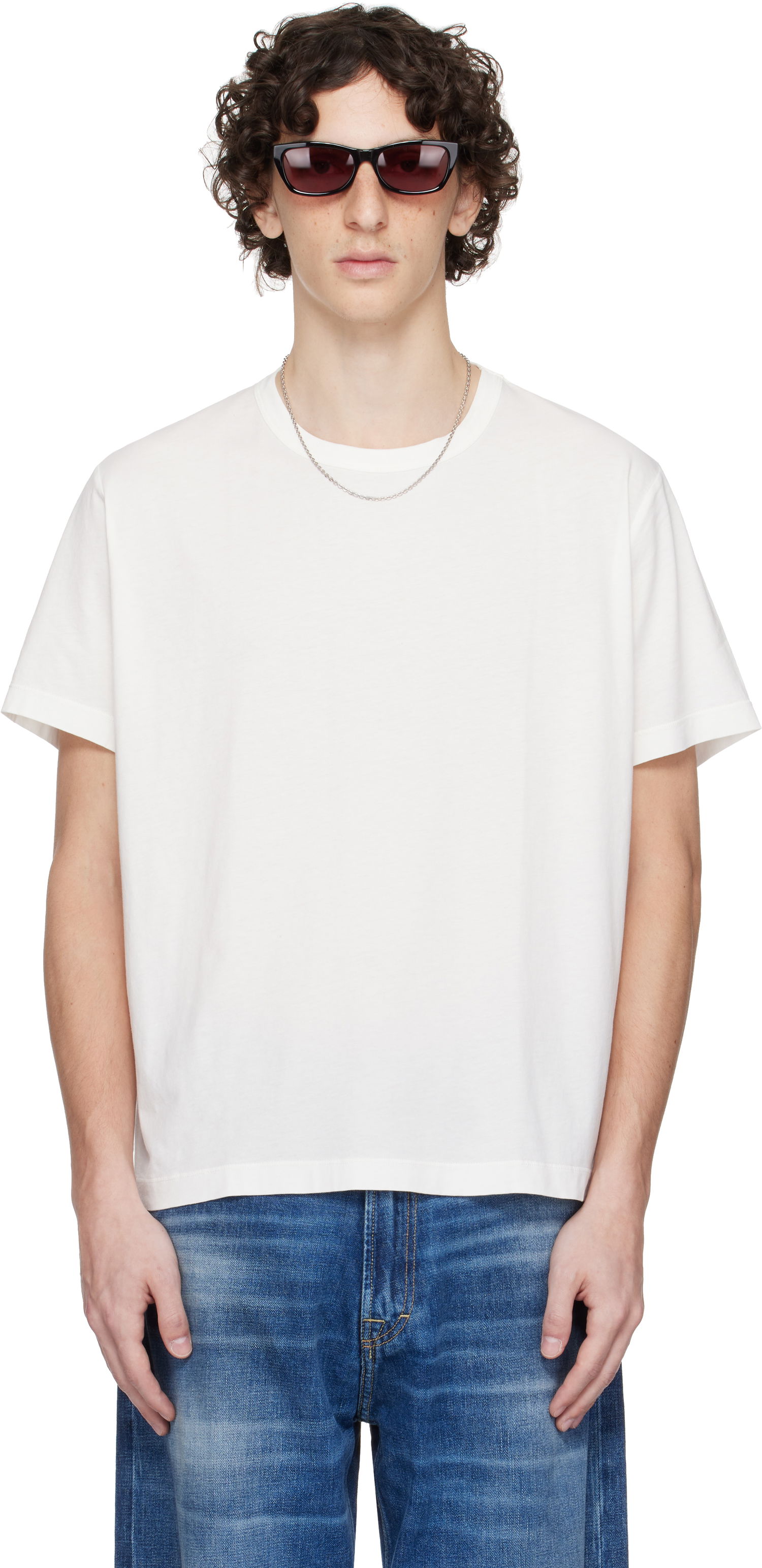 Tričko OUR LEGACY OUR LEGACY WORK SHOP Primo T-Shirt Biela | WS2256PB, 0