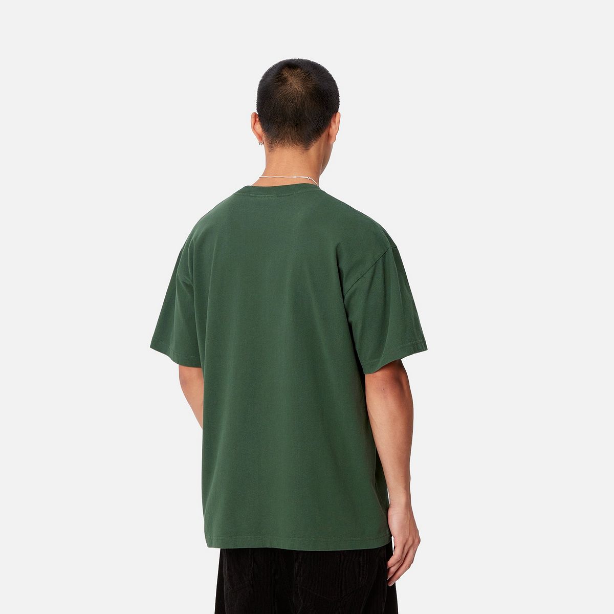 Tričko Carhartt WIP Short Sleeve Lazy Duck Graphic T-Shirt Zelené | I033955_9, 1