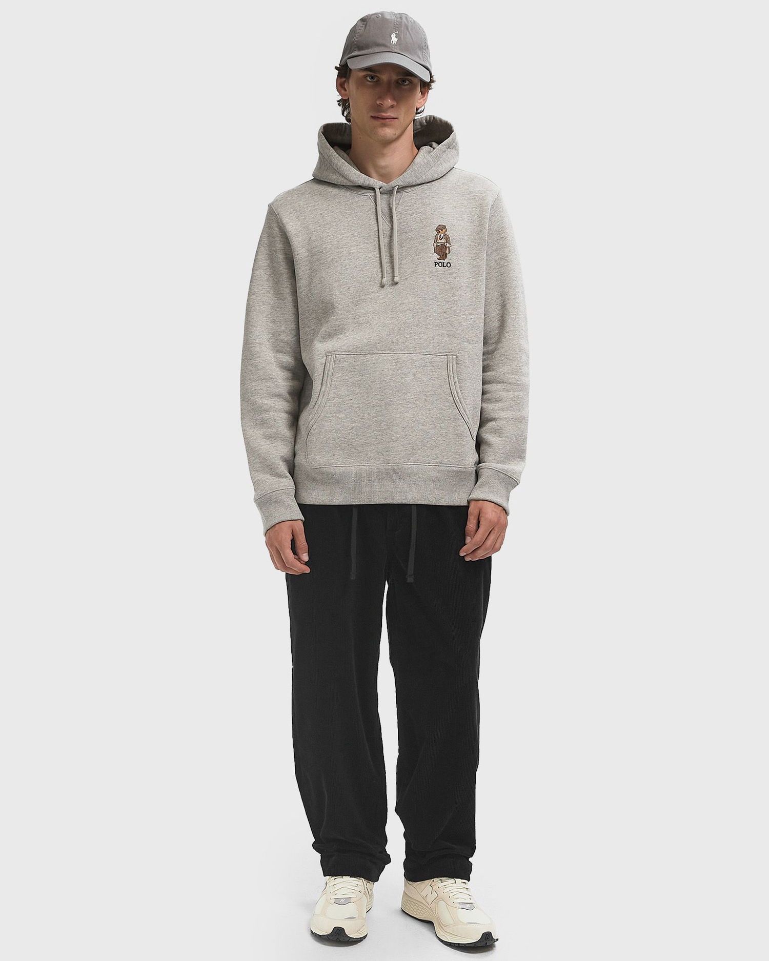 Mikina Polo by Ralph Lauren Polo Ralph Lauren Bear Hoodie Šedá | 710980307001, 1