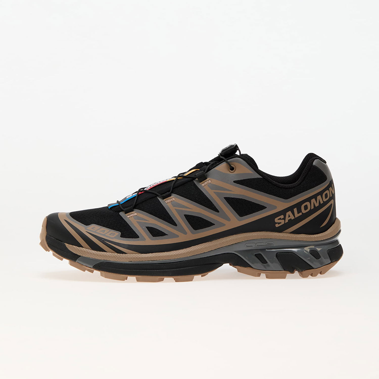 Tenisky a topánky Salomon XT-6 Black/ Portabella/ Pewter Čierna | L47582400, 0