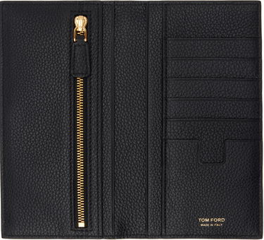 Peňaženka Tom Ford Leather Vertical Wallet Čierna | Y0251-LCL158G, 2