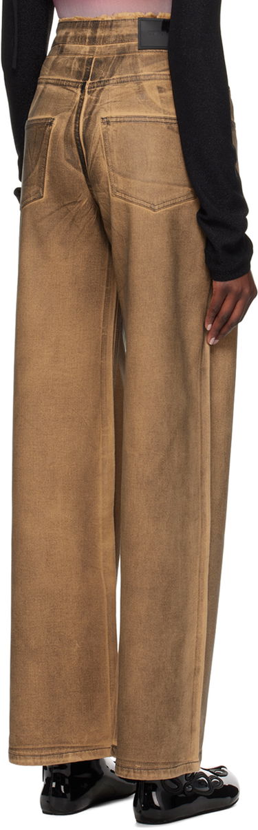 Džínsy Ottolinger Ottolinger Exclusive Paperbag-Waist Jeans Hnedá | 1702808, 2