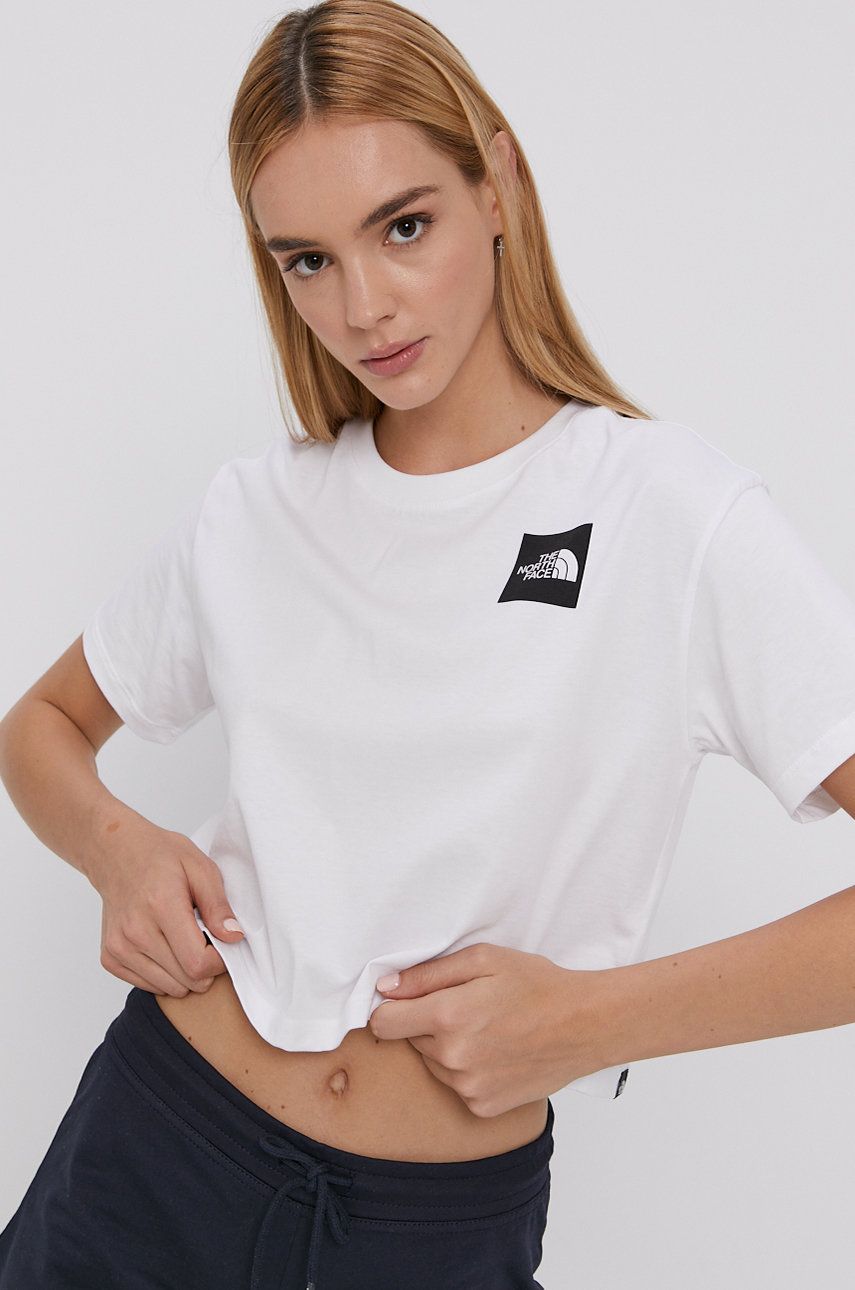 Cropped Fine W T-Shirt