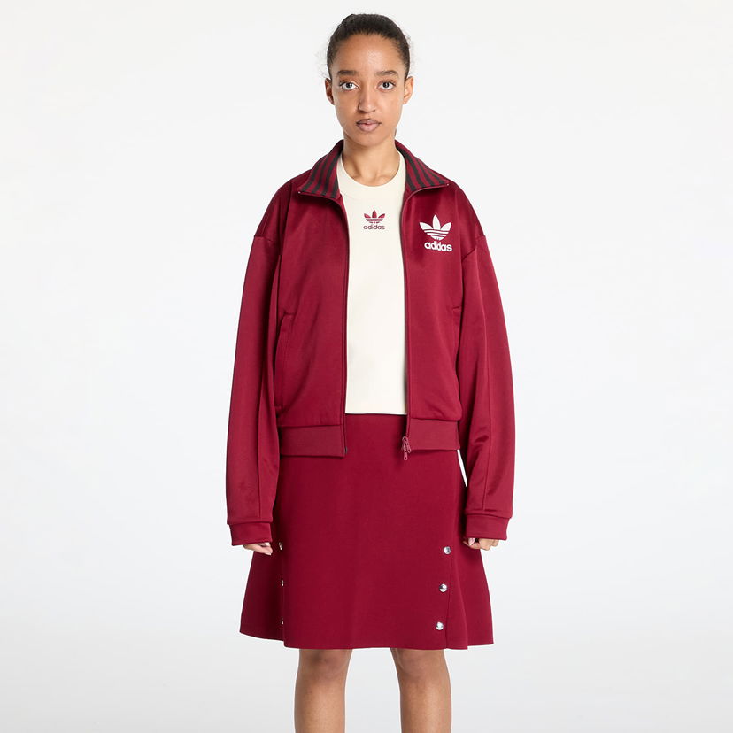 Mikina adidas Originals Wales Bonner x Track Top Core Burgundy Červená | JJ2933