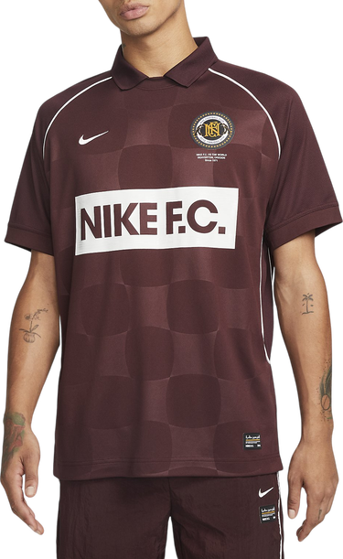 Dres Nike Nike F.C. Jersey Vínová | dq5045-652, 0