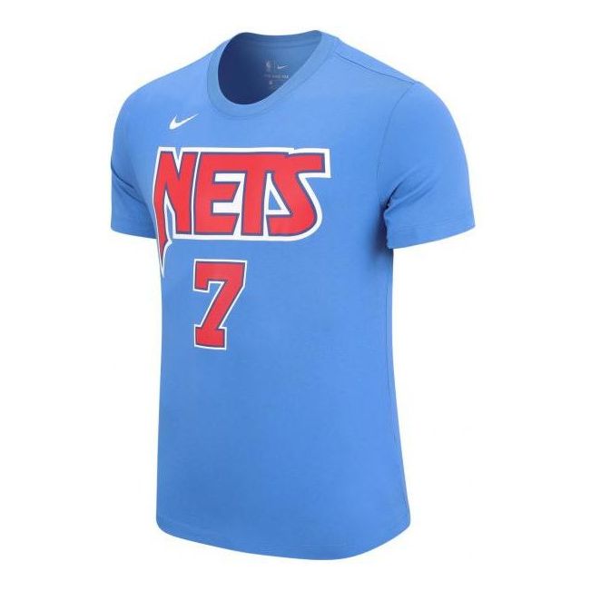 Dres Nike Brooklyn Nets Durant Classic Short Sleeve T-Shirt Modrá | CT9909-404