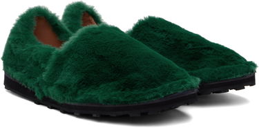 Oblečenie Marni Marni Faux-Fur Loafers Zelené | MOMR006402 P8211, 3