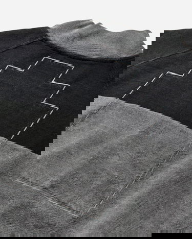 Mikina Cav Empt Overdye Colorblock Half Zip Sweatshirt Rôznofarebný | CES28CS19 GREY, 3