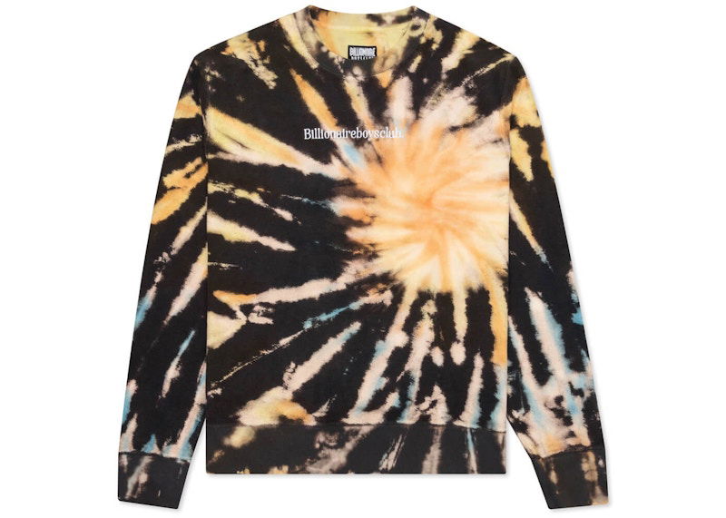 Sveter BILLIONAIRE BOYS CLUB Billionaire Boys Club Worldwind Tie-Dye Crewneck Sweatshirt Rôznofarebný | 8117304SNO, 0
