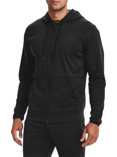 Mikina Under Armour Armour Fleece Full-Zip Hoodie Čierna | 1357110-001