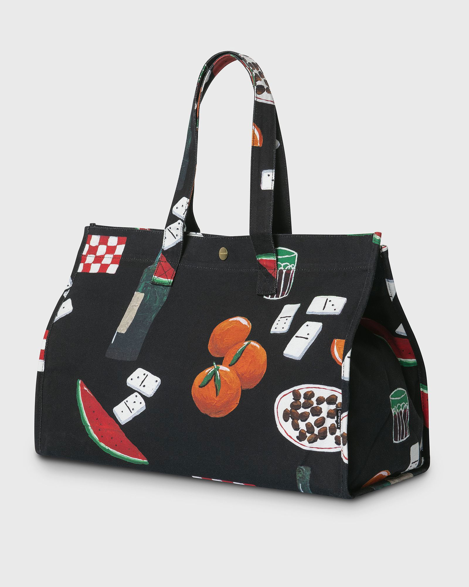 Canvas Graphic Beach Bag