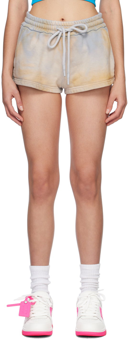 Šortky Off-White Beige & Blue Shorts Béžová | OWCI003S23JER0016100, 0