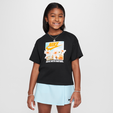 Crop Top Nike Nike Sportswear T-Shirt Čierna | HM6311-010, 0