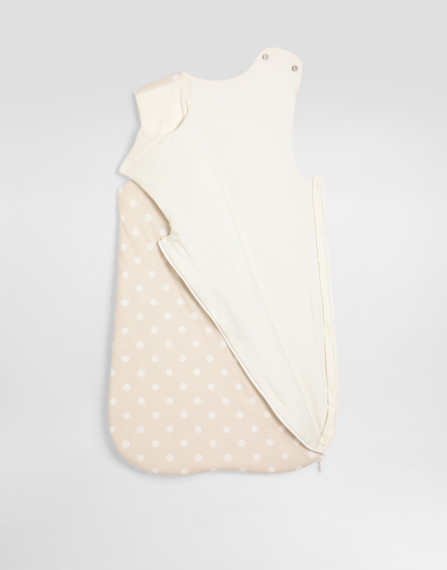 Pyžamo Dolce & Gabbana Dolce & Gabbana Newborn Polka Dot Jersey Baby Nest Béžová | LNJAH6G7PJFS9000, 1