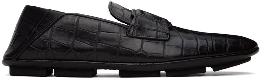 Tenisky a topánky Dolce & Gabbana Driver Loafers Čierna | A50583AS422, 0