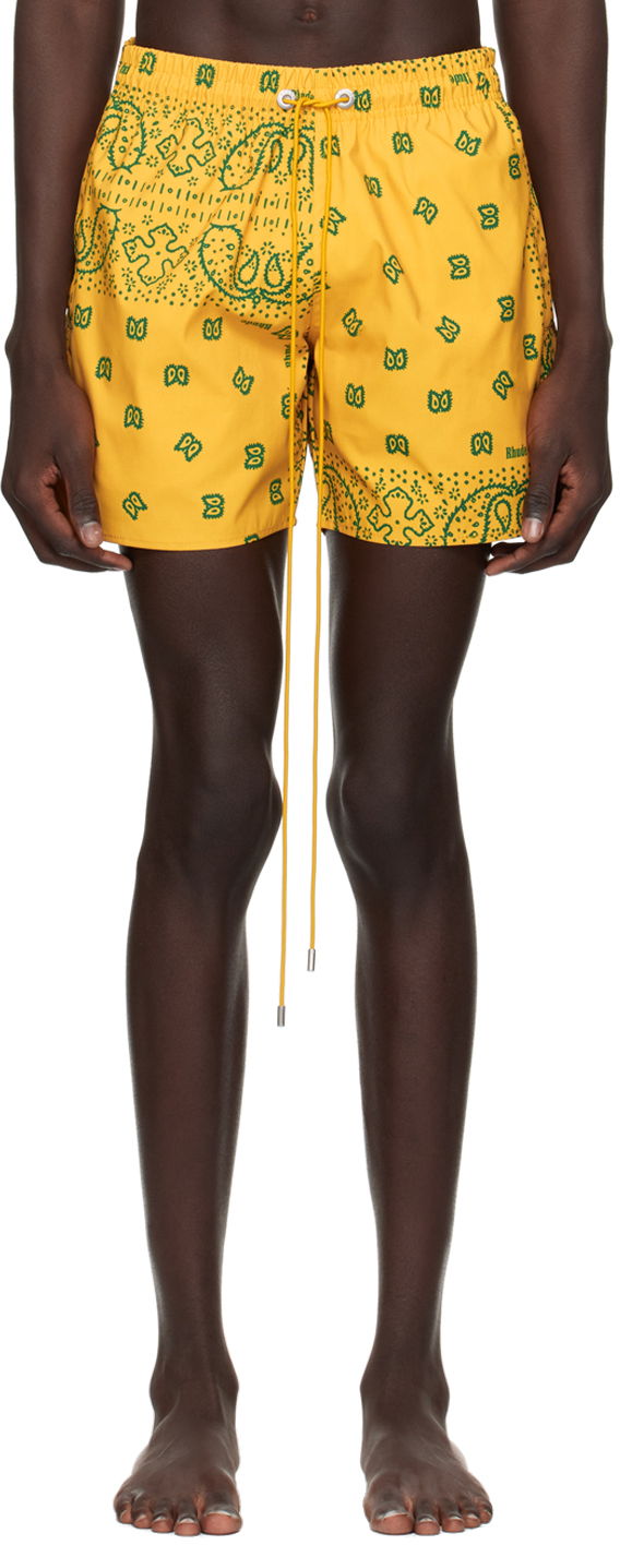 Šortky Rhude Bandana Swim Shorts Žltá | RHPS24SH01448144, 0