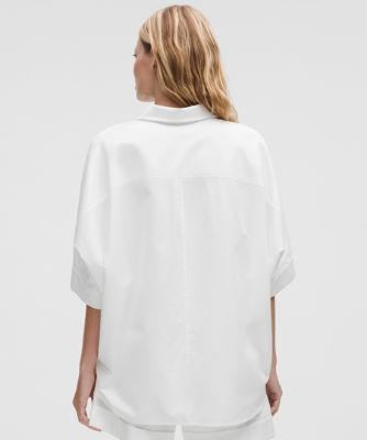 Košeľa lululemon LuluLinen Relaxed Fit Shirt Biela | prod20002251, 7
