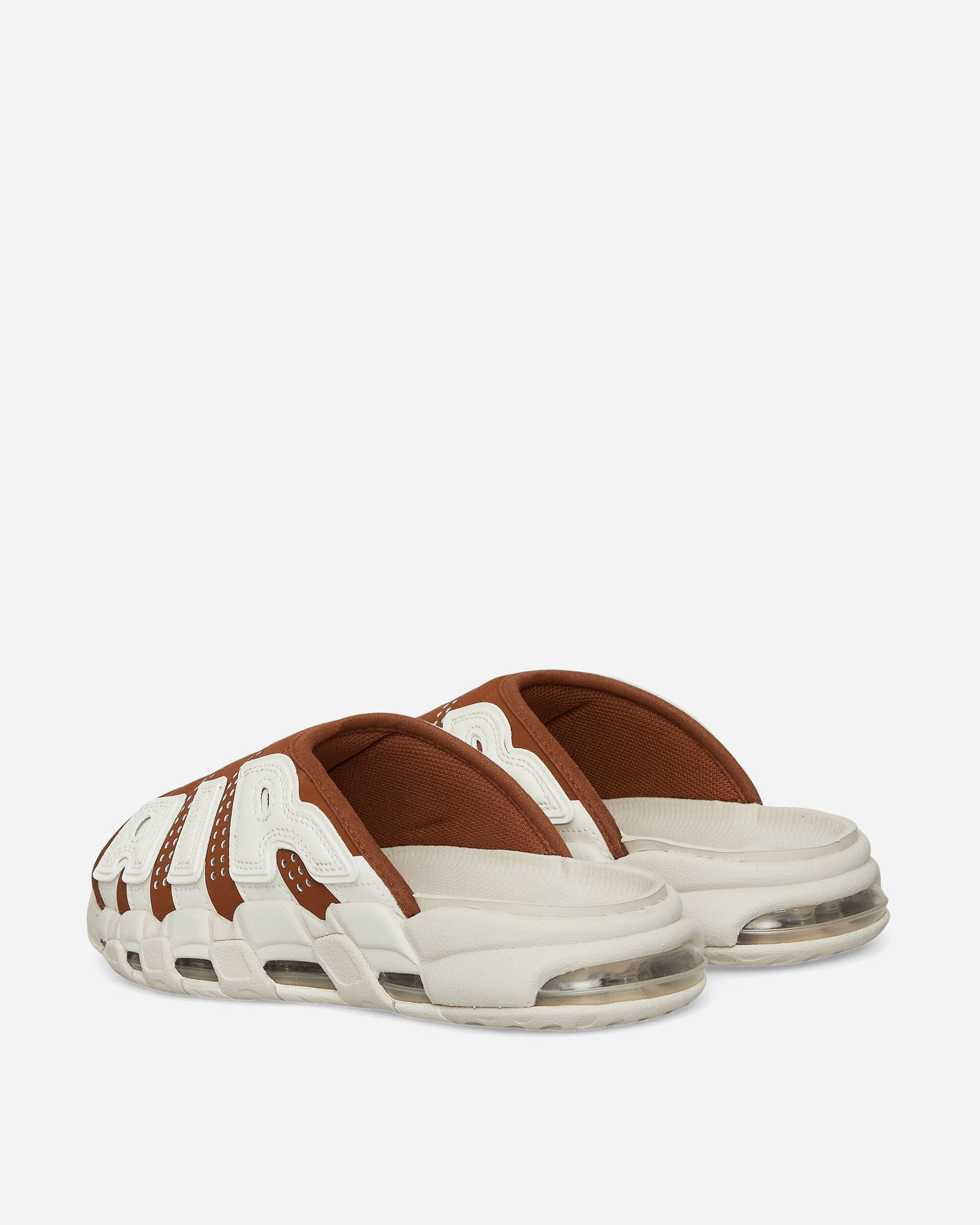 Air More Uptempo Slides Light British Tan / Sail