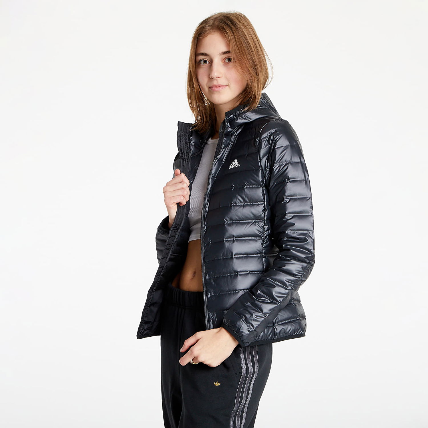 Bunda adidas Performance Varilite Ho Jacket Čierna | BQ1968, 0