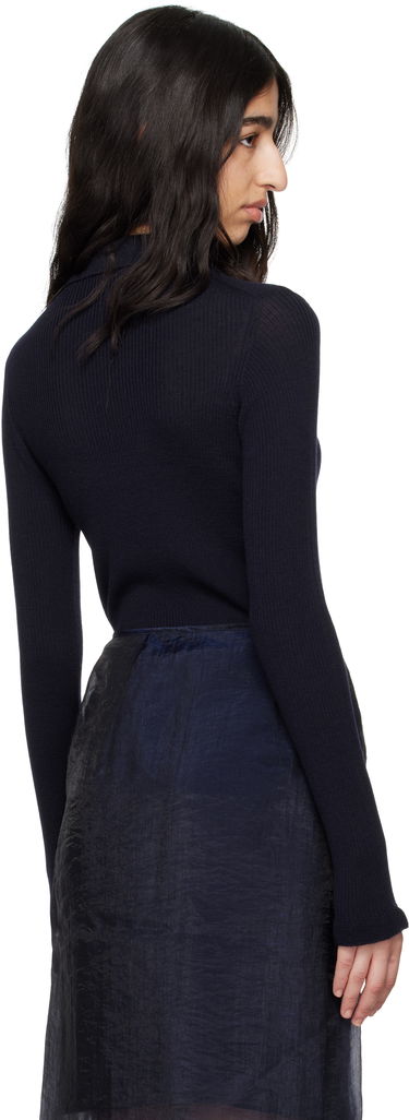 Sukňa Cecilie Bahnsen Cecilie Bahnsen Oda Pola Knit Top Navy | 1.25KNI50007 ODA TOP, 2