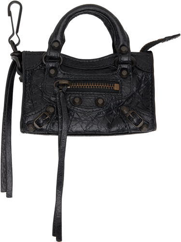 Kľúčenka Balenciaga Balenciaga 'Le City' Micro Bag Charm Čierna | 819471 2ABEK, 0
