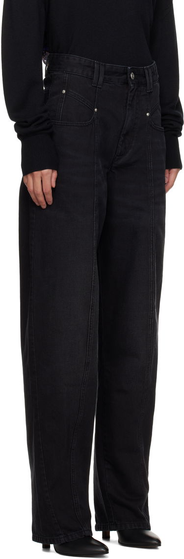 Džínsy ISABEL MARANT Isabel Marant Vetan Jeans Čierna | PA0045FB-B1H06I, 1