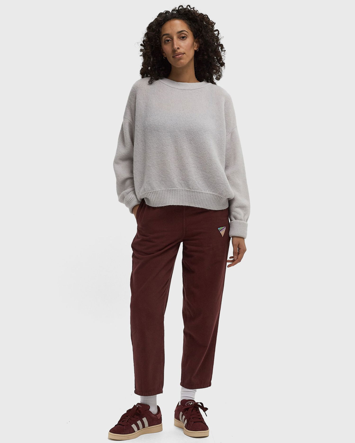 Sveter American Vintage VITOW Pullover Sweater Šedá | VITO18EBS, 1