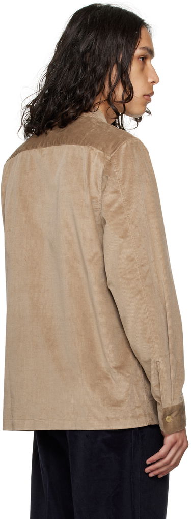 Košeľa Paul Smith Paul Smith Corduroy Buttoned Shirt Béžová | M1R-009Y-L02065, 2