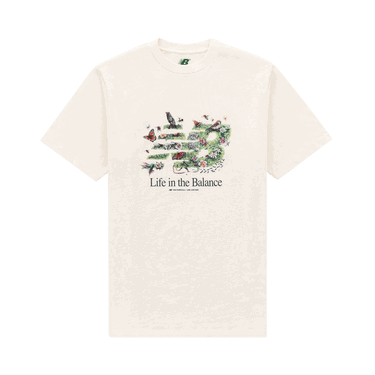 Tričko New Balance Aimé Leon Dore x Garden Tee 'Pristine' Béžová | NB21CT006 PRIS, 0