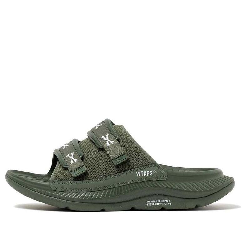 Tenisky a topánky Hoka One One ORA Luxe Slides WTAPS Zelené | 241DZ43D-FW02S-OLV