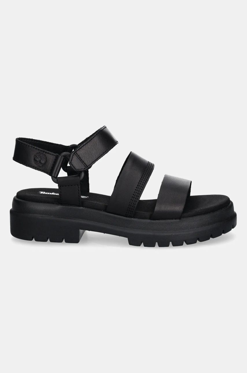 Tenisky a topánky Timberland London Vibe 3 Leather Sandals Čierna | A29MV, 0
