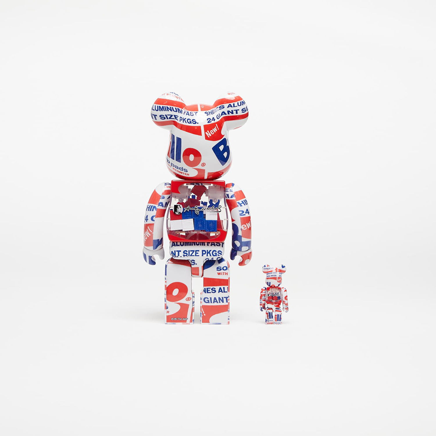 Zberateľské Medicom Toy Be@rbrick Andy Warhol Rôznofarebný | MT_0028, 1
