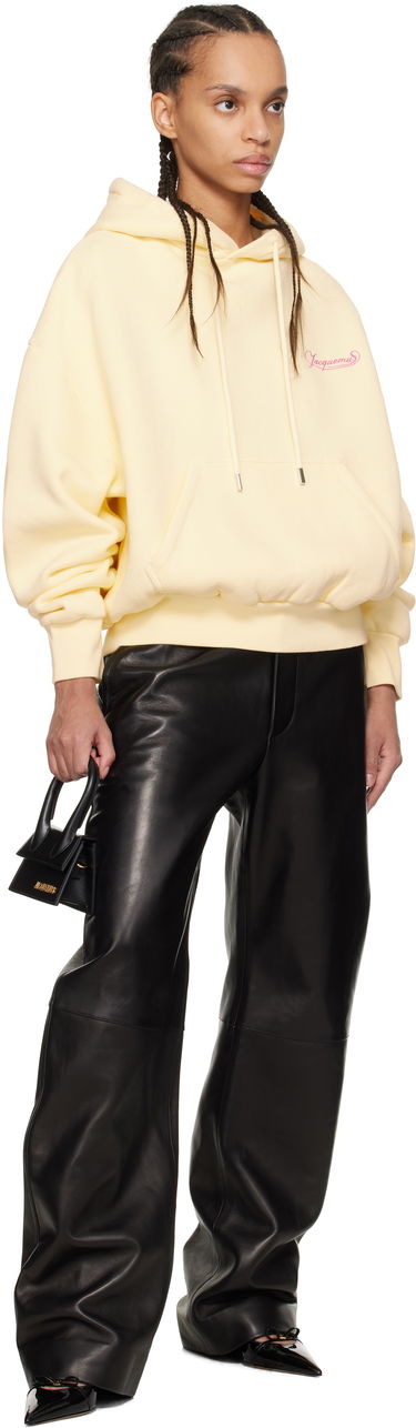 Mikina Jacquemus Jacquemus 'The Corto' Hoodie Žltá | 25E251JS217-2465, 3