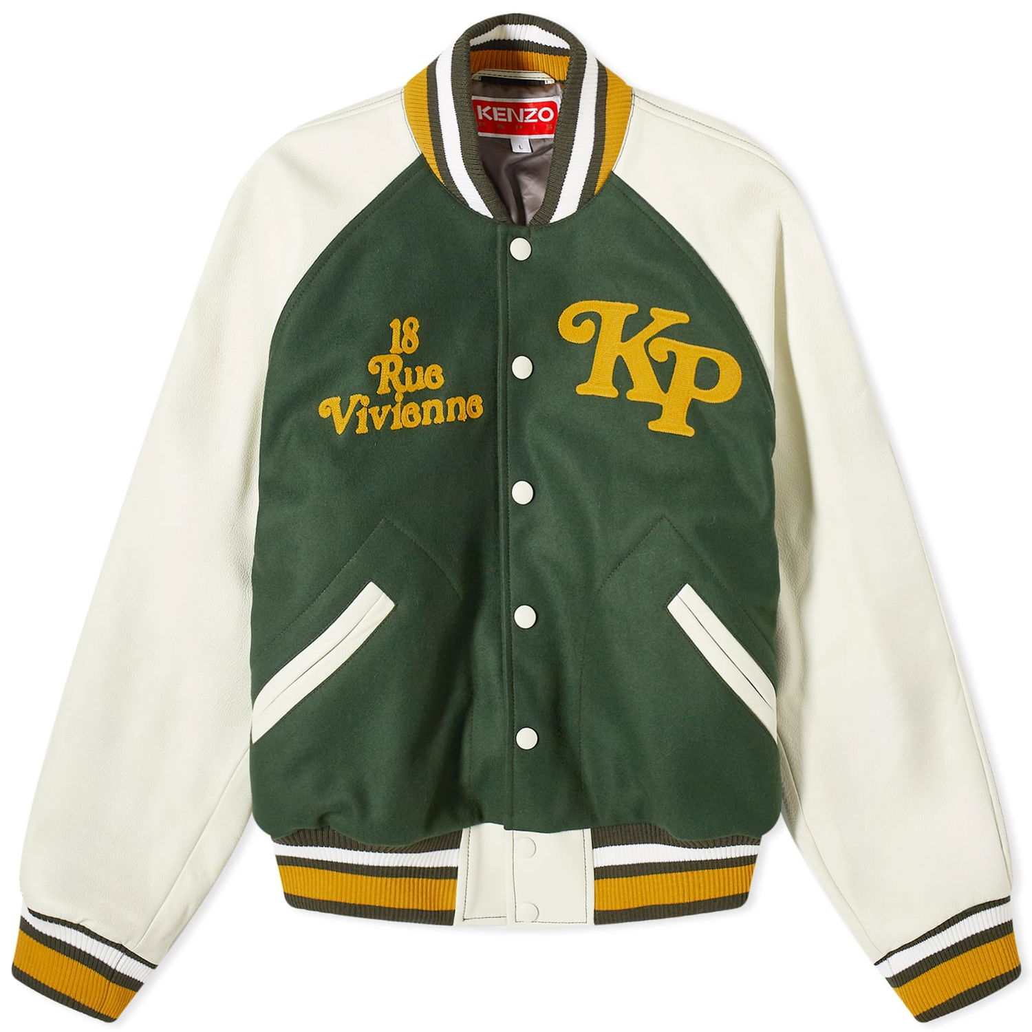 Bunda KENZO Verdy x Varsity Jacket Zelené | FE58BL1459OH-51, 0