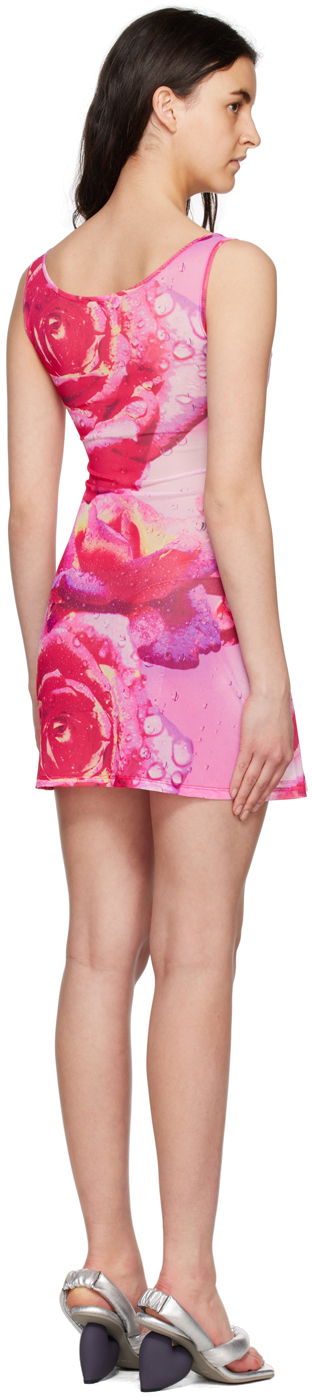 Šaty Miaou Miaou Ginger Floral Print Mini Dress Ružová | 5018PM1DYR, 2