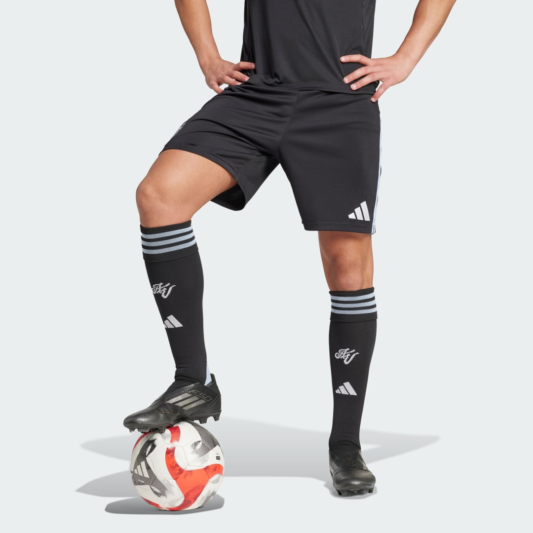 Šortky adidas Performance Aston Villa FC 25/26 Away Match Shorts Čierna | JN8050, 0