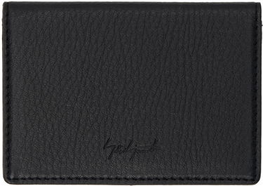 Peňaženka Yohji Yamamoto Black discord Logo Card Holder Čierna | DA-A95-790, 0