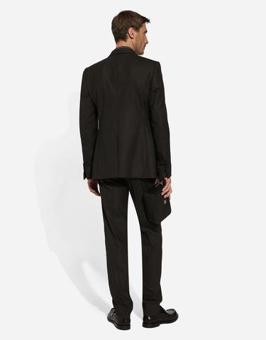 Súprava Dolce & Gabbana Dolce & Gabbana Double-breasted Martini-Fit Suit Šedá | GK7SMTFUBGLS8291, 2