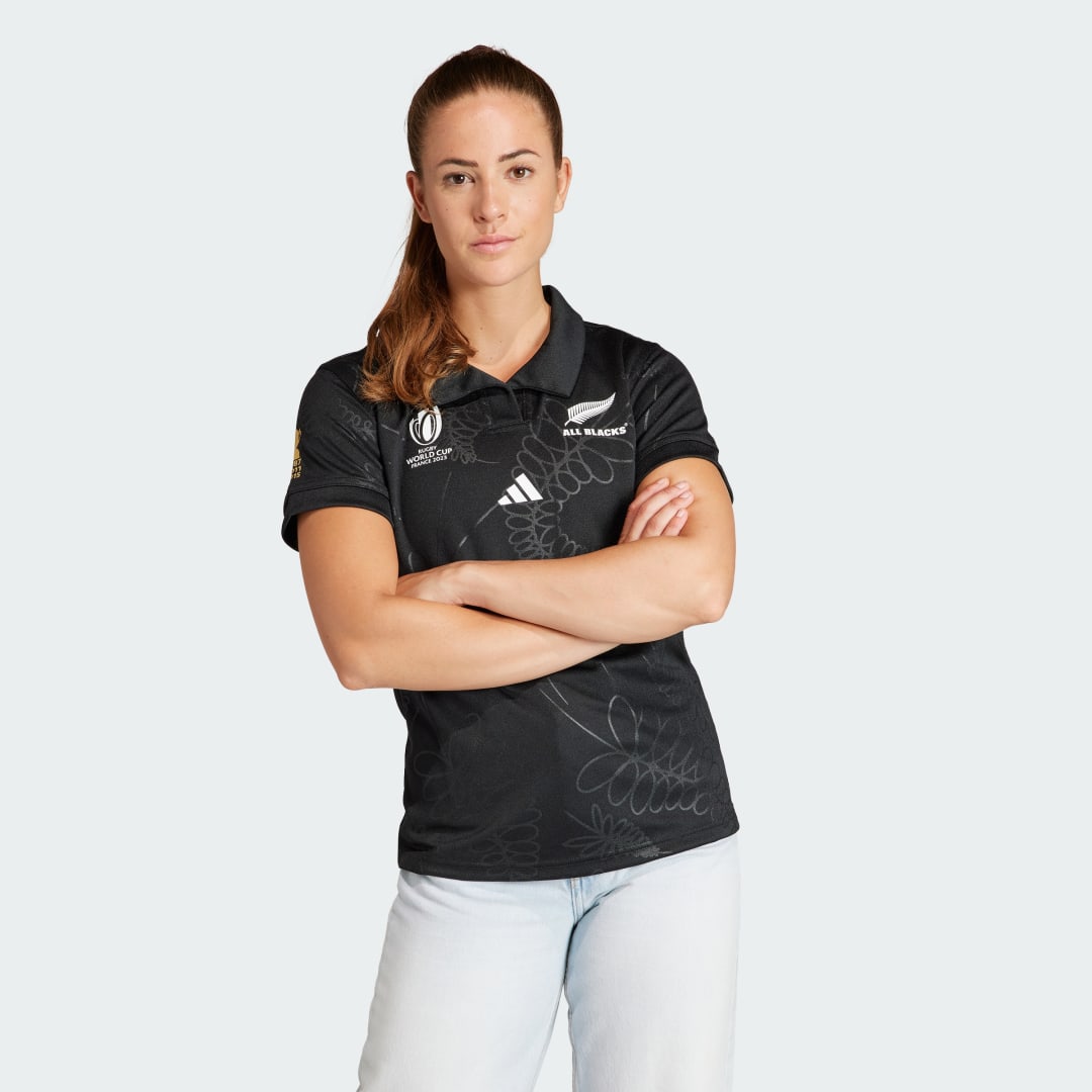 Dres adidas Originals dres All Blacks Rugby Čierna | HZ9785, 0
