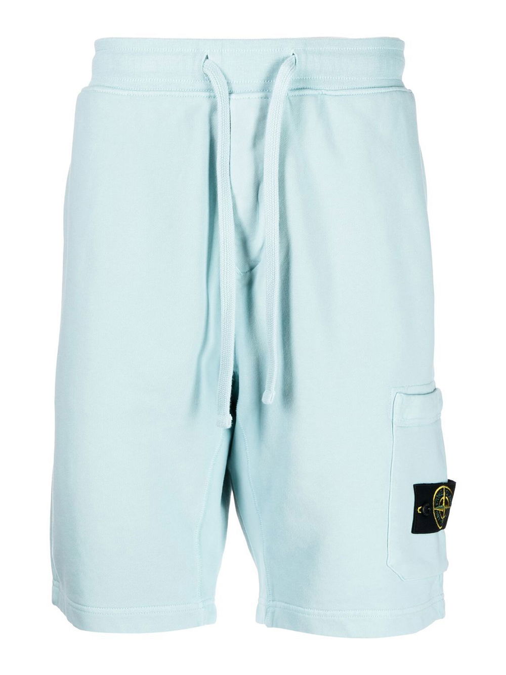 Šortky Stone Island Cotton Fleece Garment Dyed Shorts Tyrkysová | 761564651V0044, 0