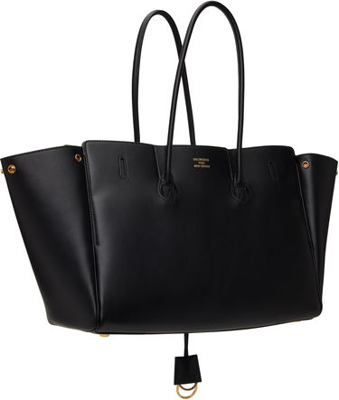 Tote bag Balenciaga Bel Air Medium Carryall Leather Tote Bag Čierna | 805481 2ABAV, 2