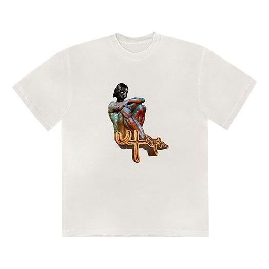 Tričko Cactus Jack by Travis Scott Travis Scott Utopia B1 Graphic Tee Biela | TSUT-BS06, 0